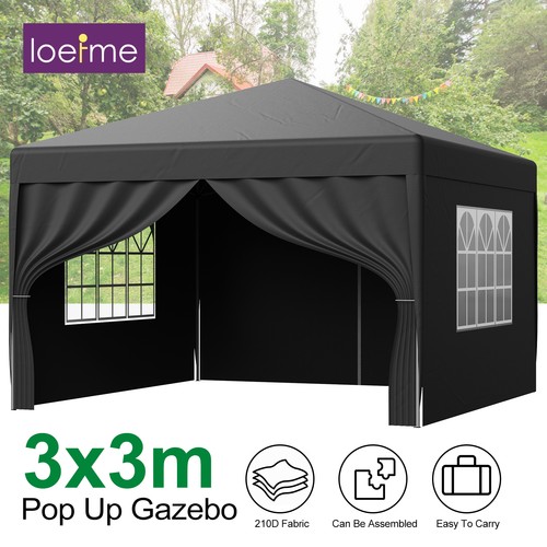 Loefme 3x3m gazebo - gazebo, up