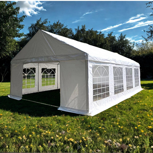 Marquee gazebo heavy duty pvc - duty,