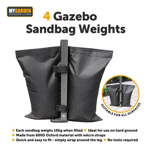 Gazebo sand bag - sand,