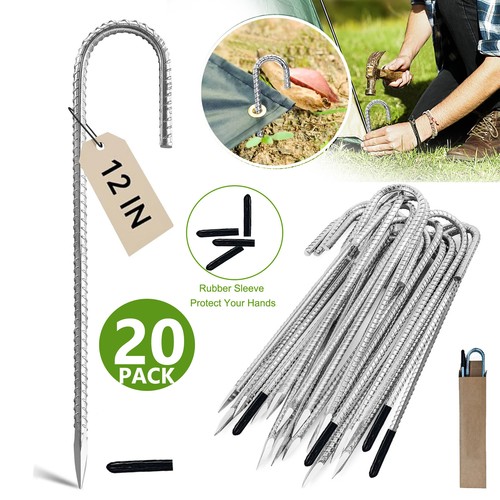 20x tent pegs heavy - 20x, steel