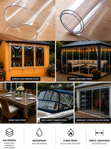 Clear super transparent - transparent, pvc